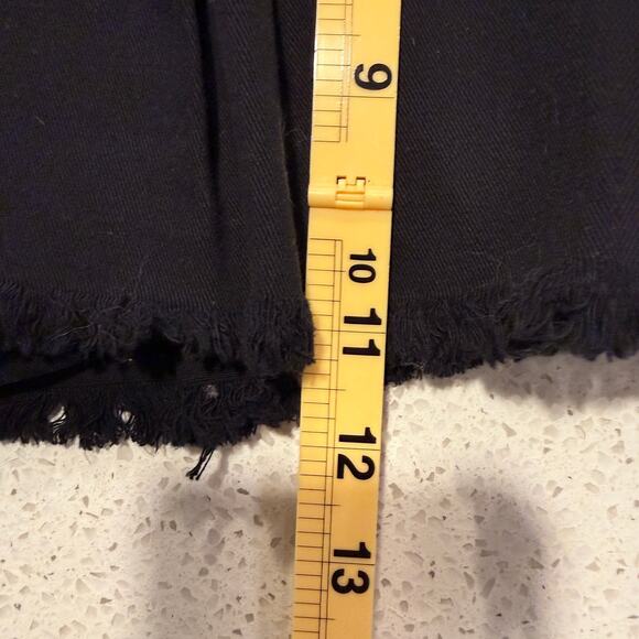 Free People NEW Black Micro Pleated Mini Skort Skirt 12 Grunge Y2K Academia - Picture 8 of 8